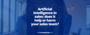 Artificial Intelligence in sales