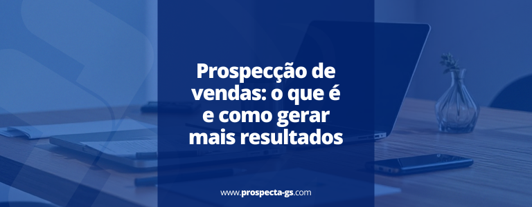prospecção de vendas