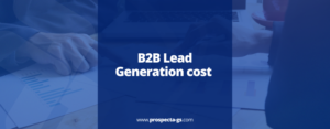 B2B lead generation cost