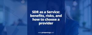 outsourced SDR