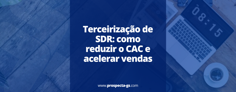 terceirização de SDR